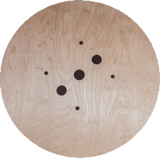 Plywood flanges for cable reels manufacturing - diameters 300mm to 1500mm